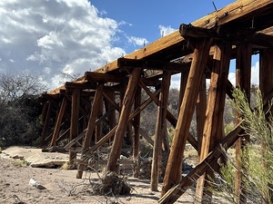 Old West Railroad Bridge
