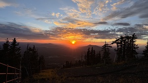 Sunset at Snowbowl -5