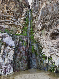 Tres Amigos waterfall in the Tres Alamos wilderness 