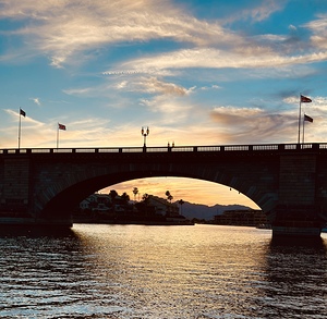 London Bridge Sundown