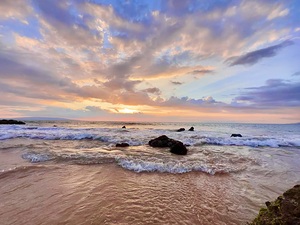 Pastel sunset in Kihei