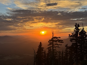 Sunset at Snowbowl -1