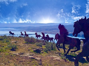 Wild Horses Monument