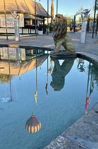 Reflection at the gate to English-2