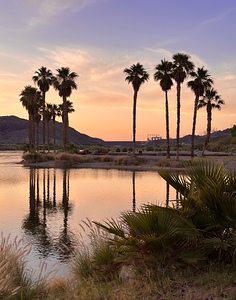 Sunset at Davis Camp -3 vertical