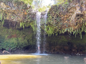 Upper falls Twin Falls Maui Hawaii
