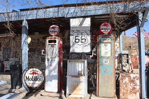 Mobil Oil at Hackberry Route 66