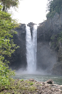 Snoqualmie Falls  from below