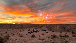 Fireworks at Jerry’s Happy Hour