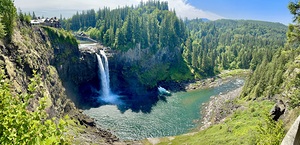 Snoqualmie Falls -panoramic