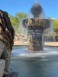 Fountain at English Village