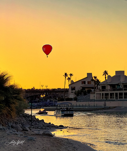 Red Balloon in the channel