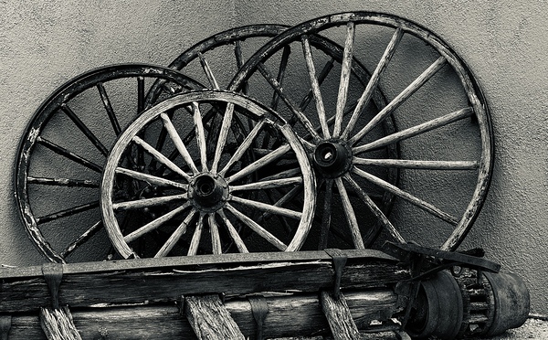 Wagon Wheels Print