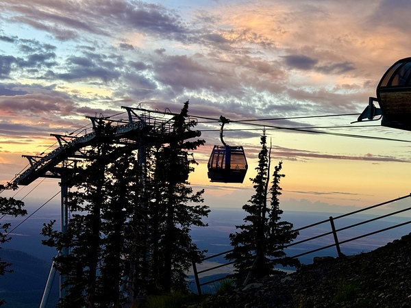 Gondola Ride to Sunset by Leslie Affeldt Photography