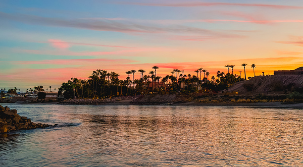 Colorado River - Needles CA Mohave Valley AZ by Leslie Affeldt Photography