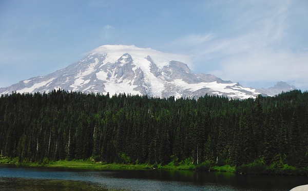 Mt Rainier - horizontal Print