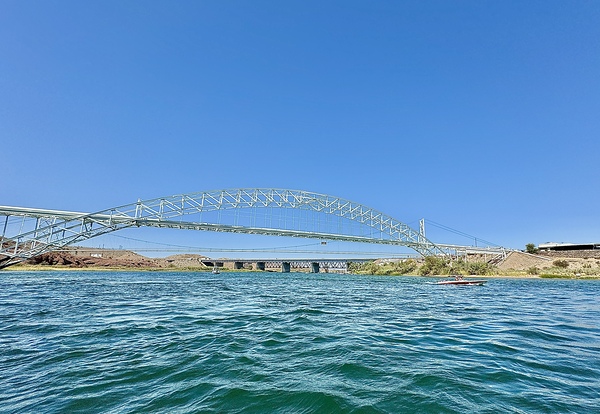 The Topock Bridge -3 by Leslie Affeldt Photography