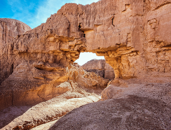 The Arch in Mud Canyon horizontal Print