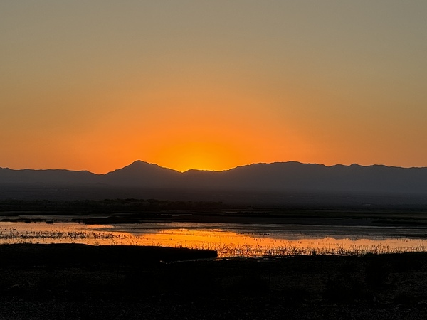 Sunset on the Marsh Print
