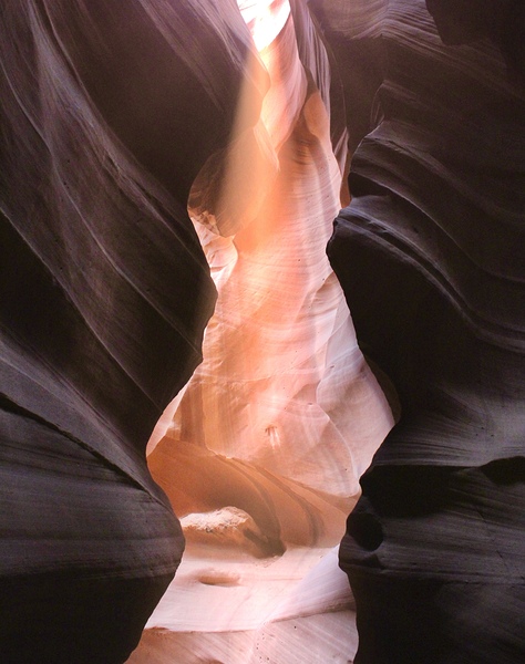 Antelope Canyon -2 by Leslie Affeldt Photography