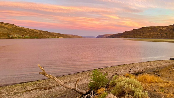 Cotton Candy Sunset Print