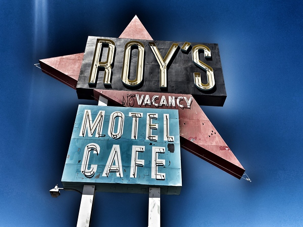 Roys Motel -distressed look by Leslie Affeldt Photography