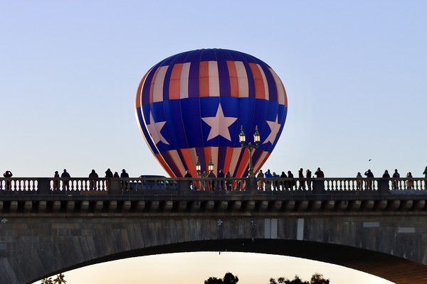 Balloons at the Bridge -4 Print