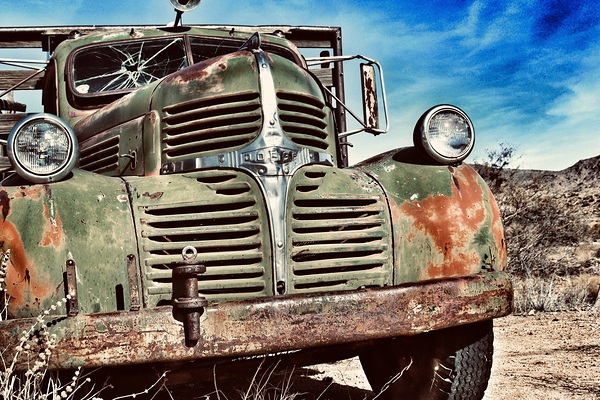Desert Dodge by Leslie Affeldt Photography