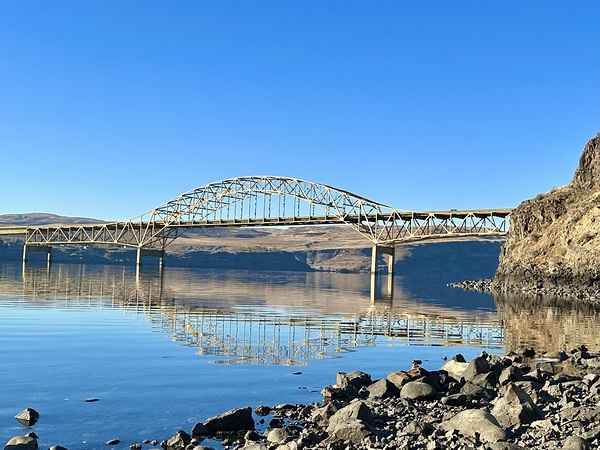 Vantage Bridge -1 by Leslie Affeldt Photography