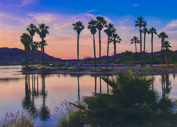 Sunset at Davis Camp -2 by Leslie Affeldt Photography