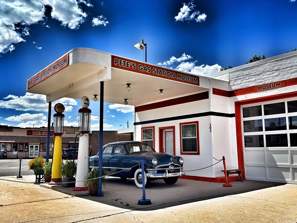 Pete’s Gas Station Museum - Williams Arizona by Leslie Affeldt Photography