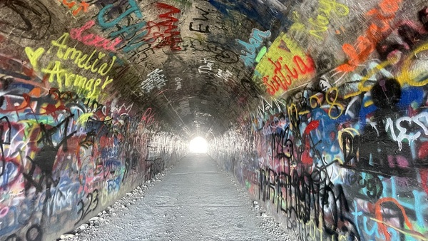 Baird Springs Tunnel -horizontal by Leslie Affeldt Photography