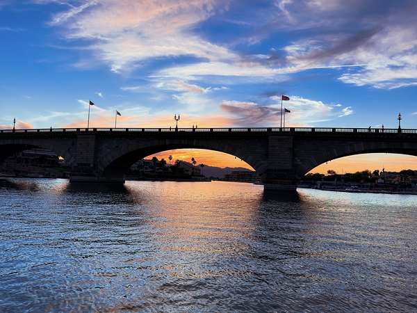 London Bridge Sunset Print