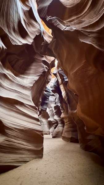 Antelope Canyon-3 by Leslie Affeldt Photography