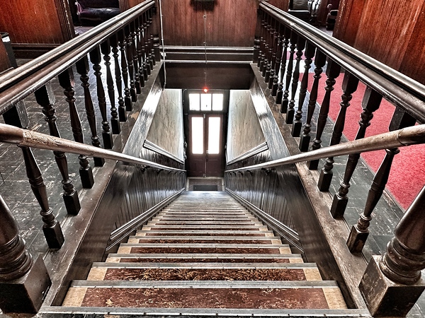 Stairway to the past by Leslie Affeldt Photography