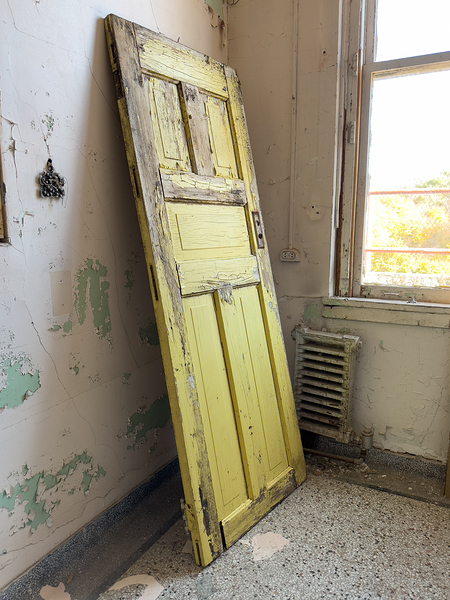 Old yellow door -2 Print