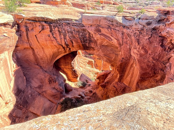 Natural Bridges - 1 by Leslie Affeldt Photography