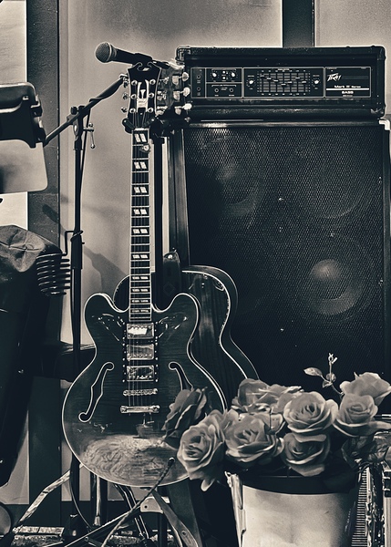 Youre on in 5 black and white by Leslie Affeldt Photography