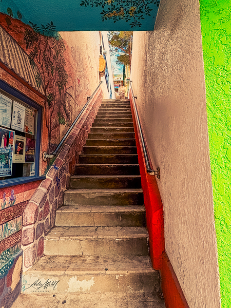 Bisbee Staircase -1 Print