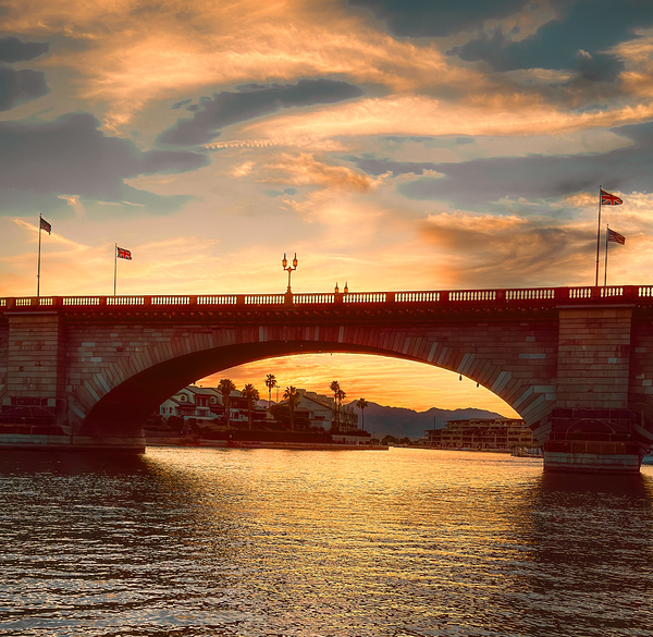 London Bridge - Marmalade Sky by Leslie Affeldt Photography