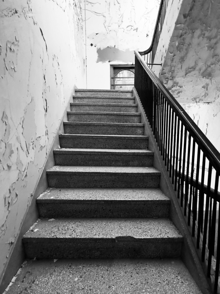 Vintage Staircase Print