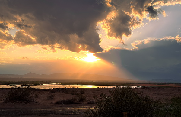 Beauty within the Storm Print