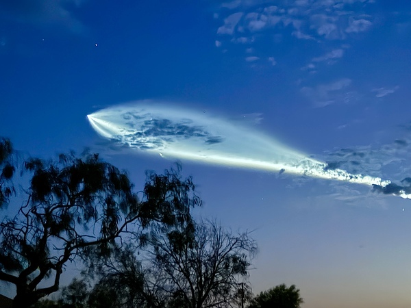 Space X Launch -1 by Leslie Affeldt Photography