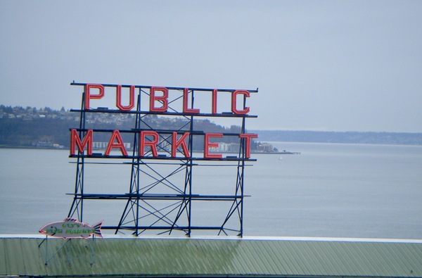 Seattle Public Market by Leslie Affeldt Photography