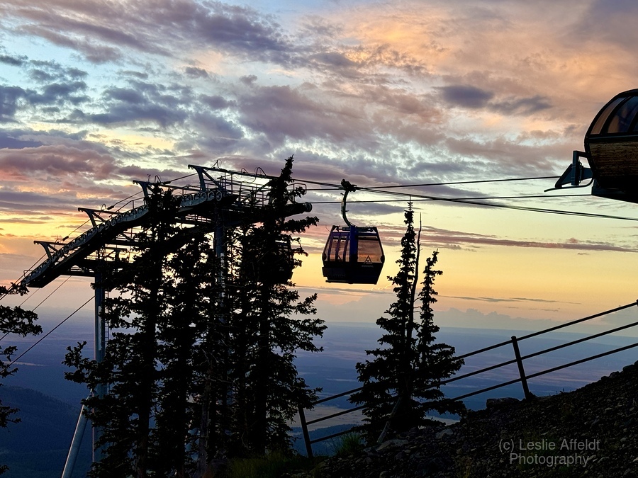 Gondola Ride to Sunset  Print