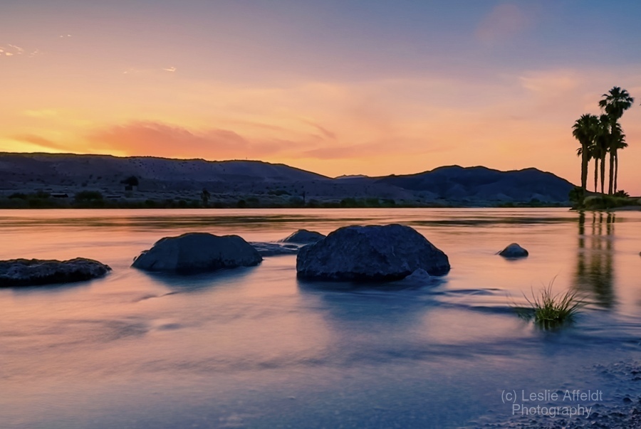 “Flow” Colorado River Sunset  Print