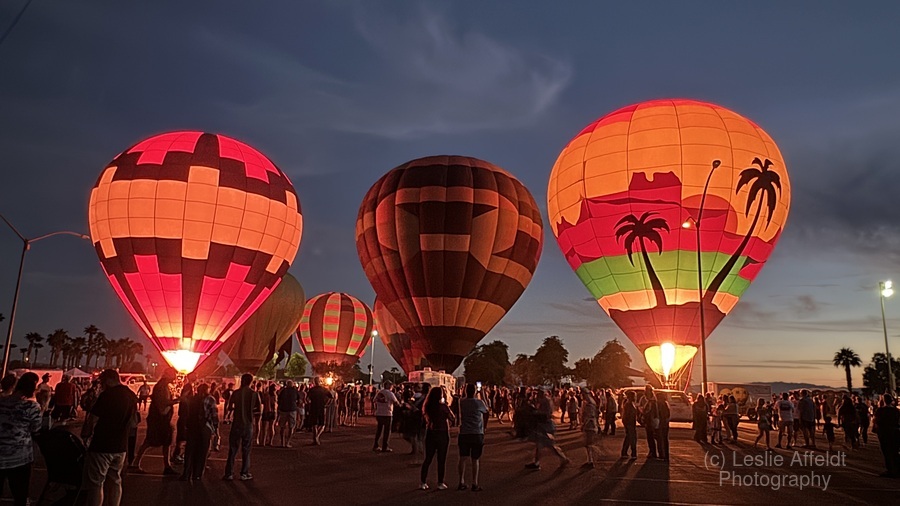 Night Glow Bullhead City 2  Print