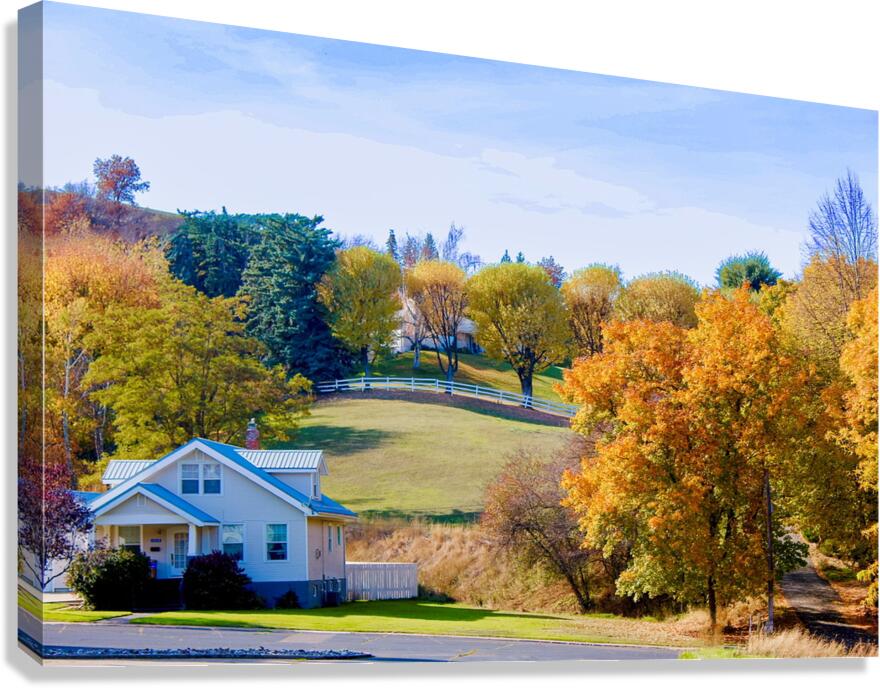 Autumn Estate Canvas Print