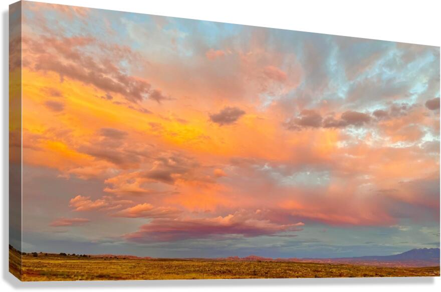 Moab Sunset Canvas Print