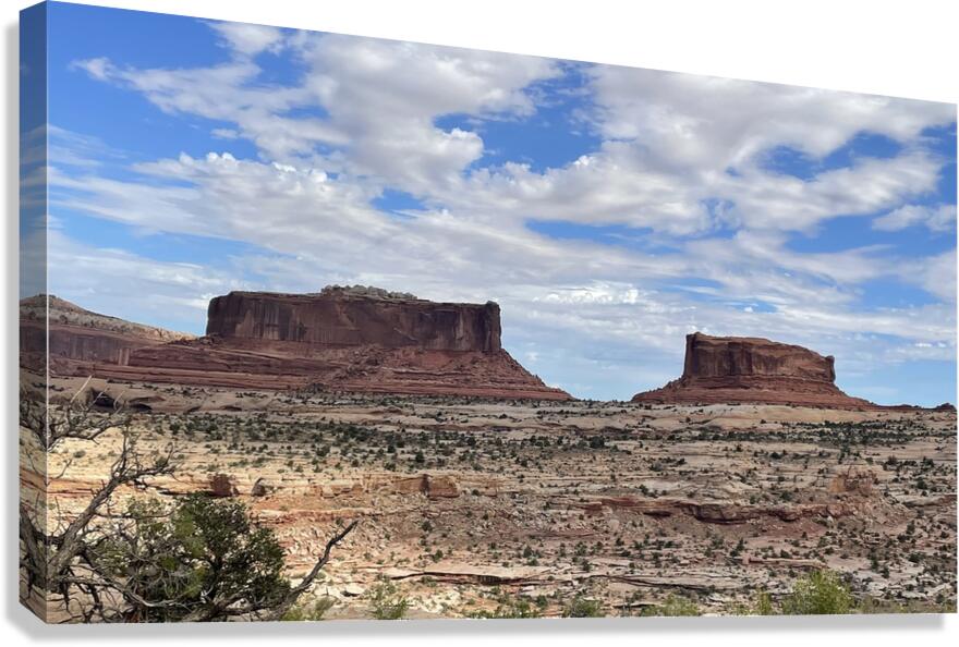 Monitor & Merrimack rock  - 1 Canvas Print